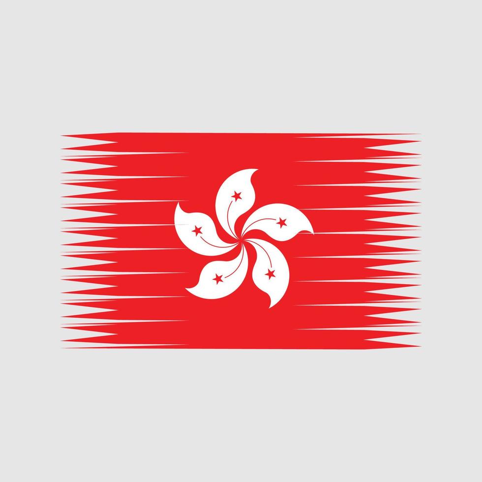 Hong Kong Flag Vector. National Flag vector