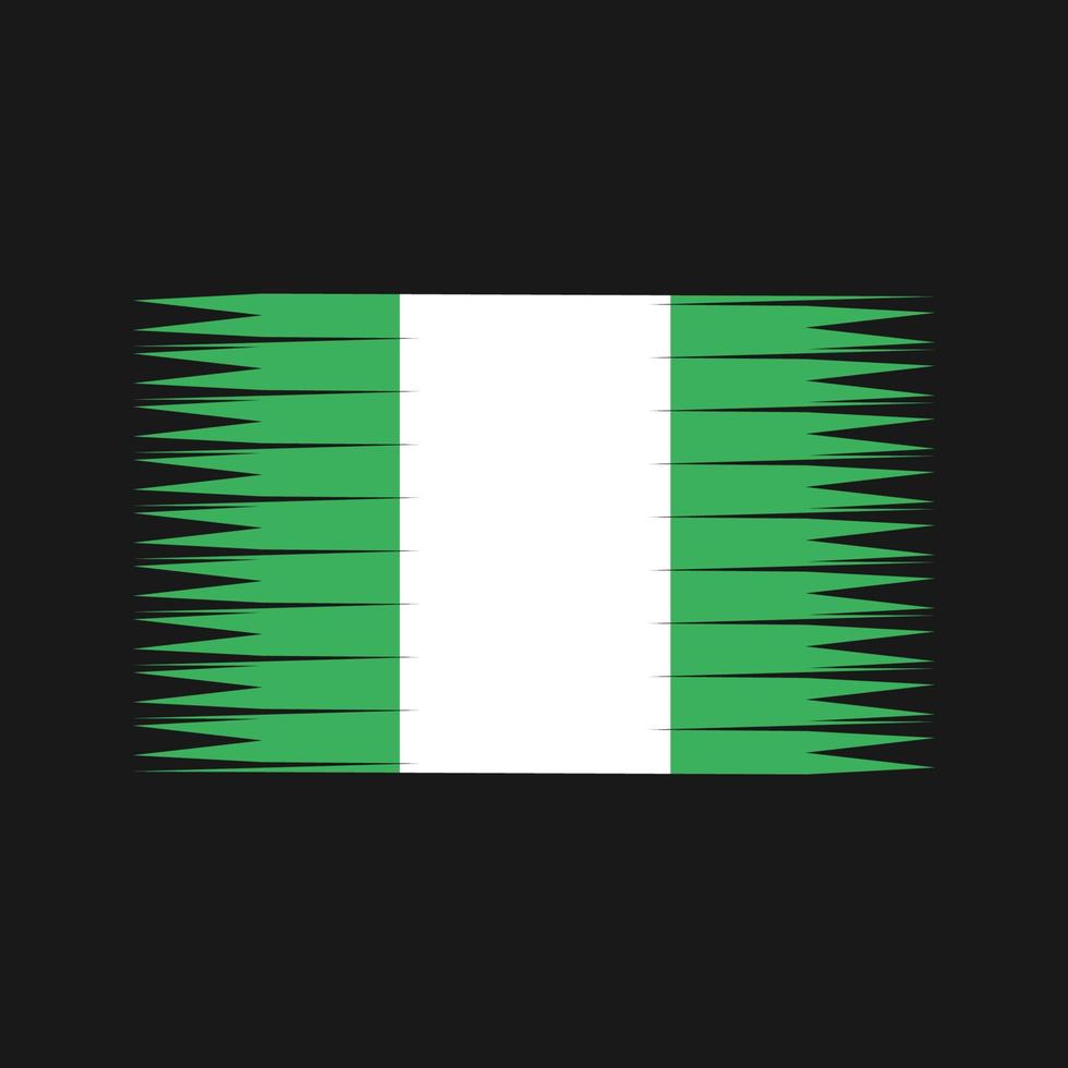 Nigeria Flag Vector. National Flag vector