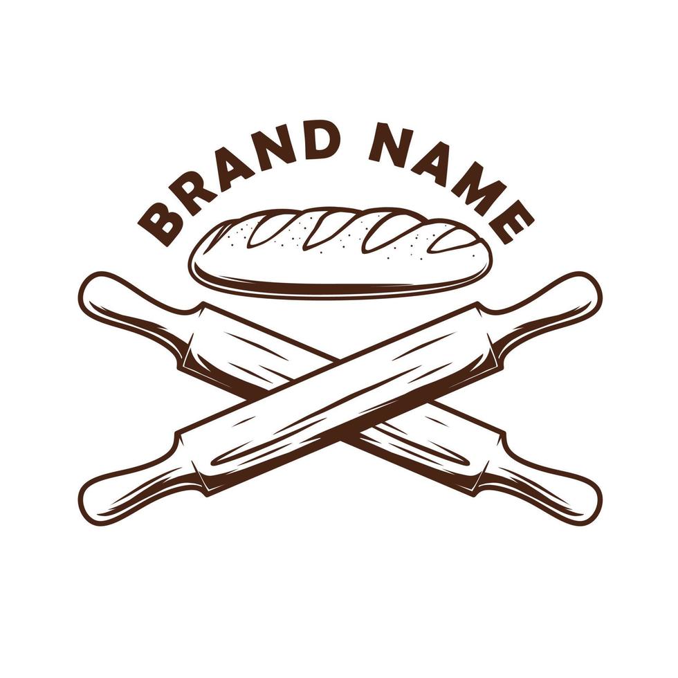 bakery logo design vector