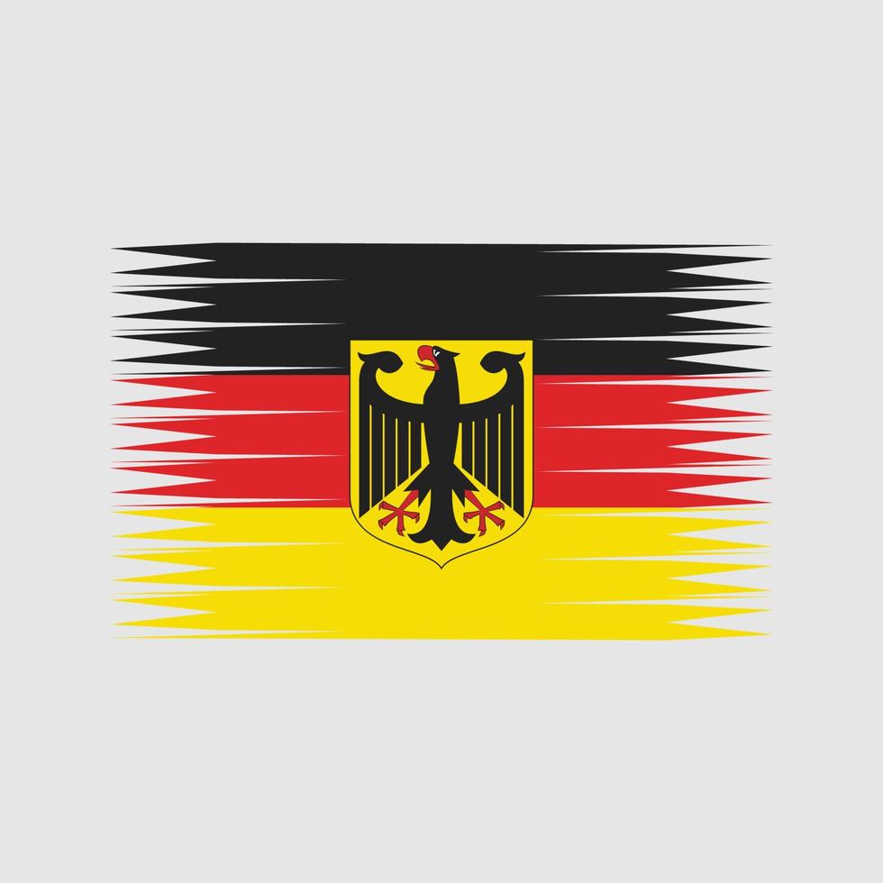 vector de la bandera de Alemania. bandera nacional