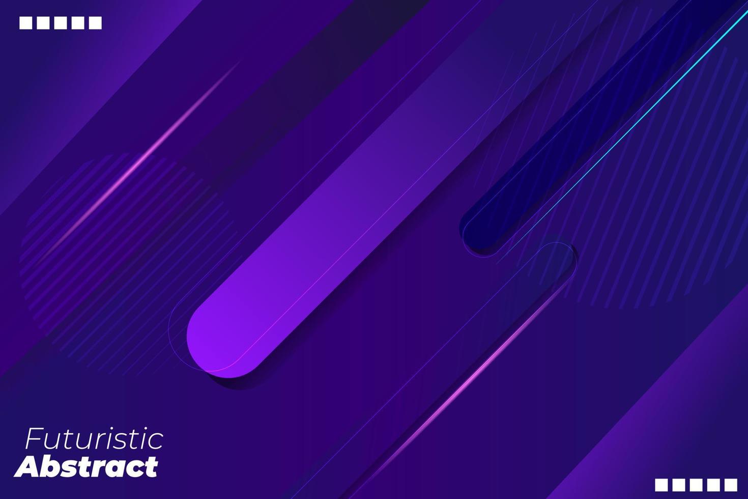 fondo abstracto geométrico moderno ultravioleta brillante color morado oscuro futurista. perfectamente utilizado para páginas de destino, sitios web, pancartas, carteles, eventos, etc. vector