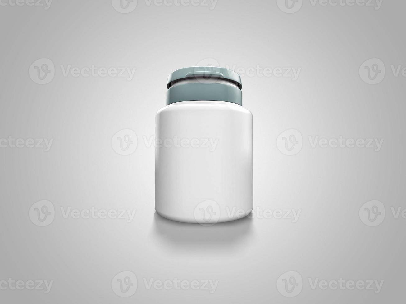 Medicine Bottle mockup 3D Rendering  Design photo