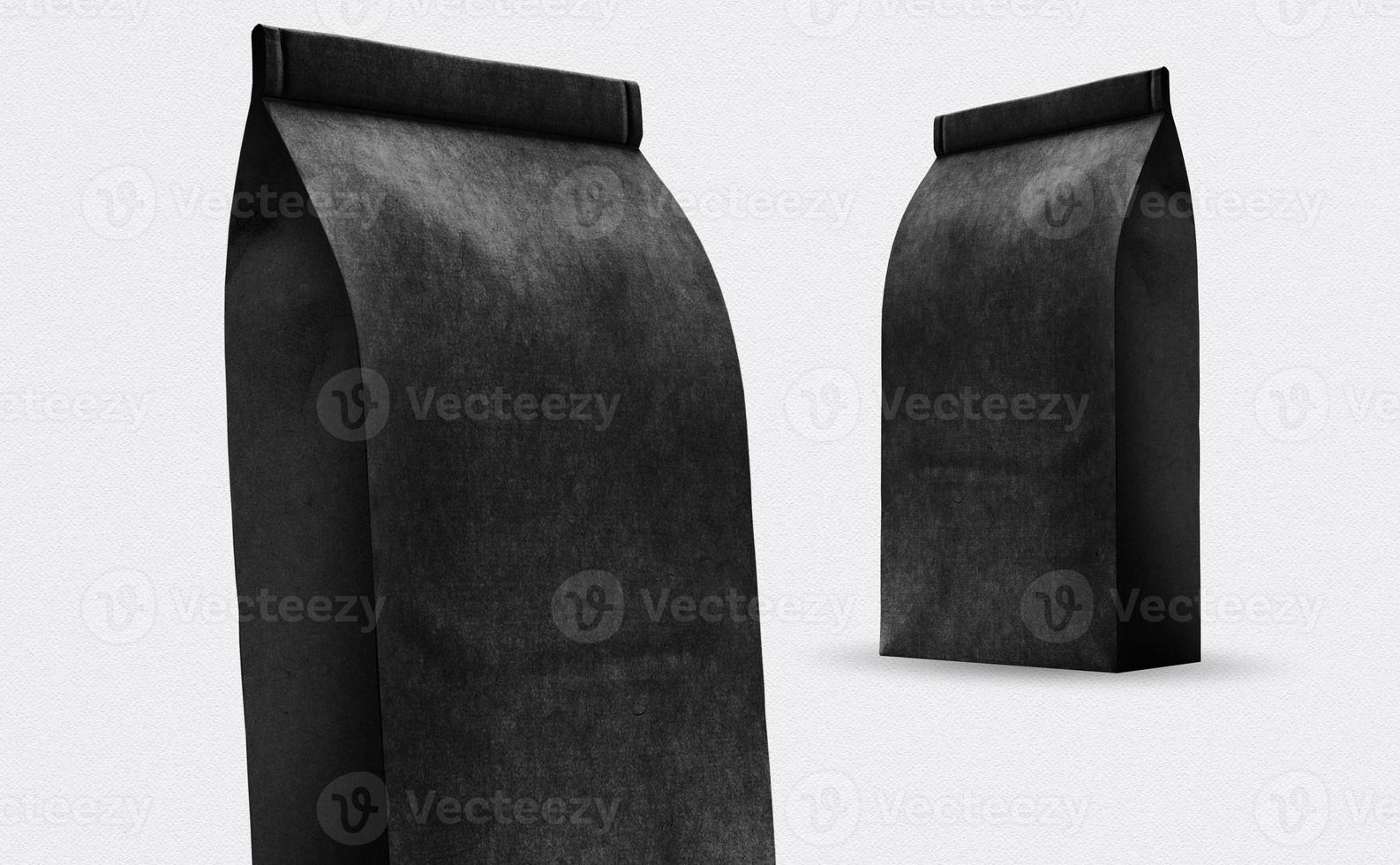Paper Coffee Bag Mockup Design photo