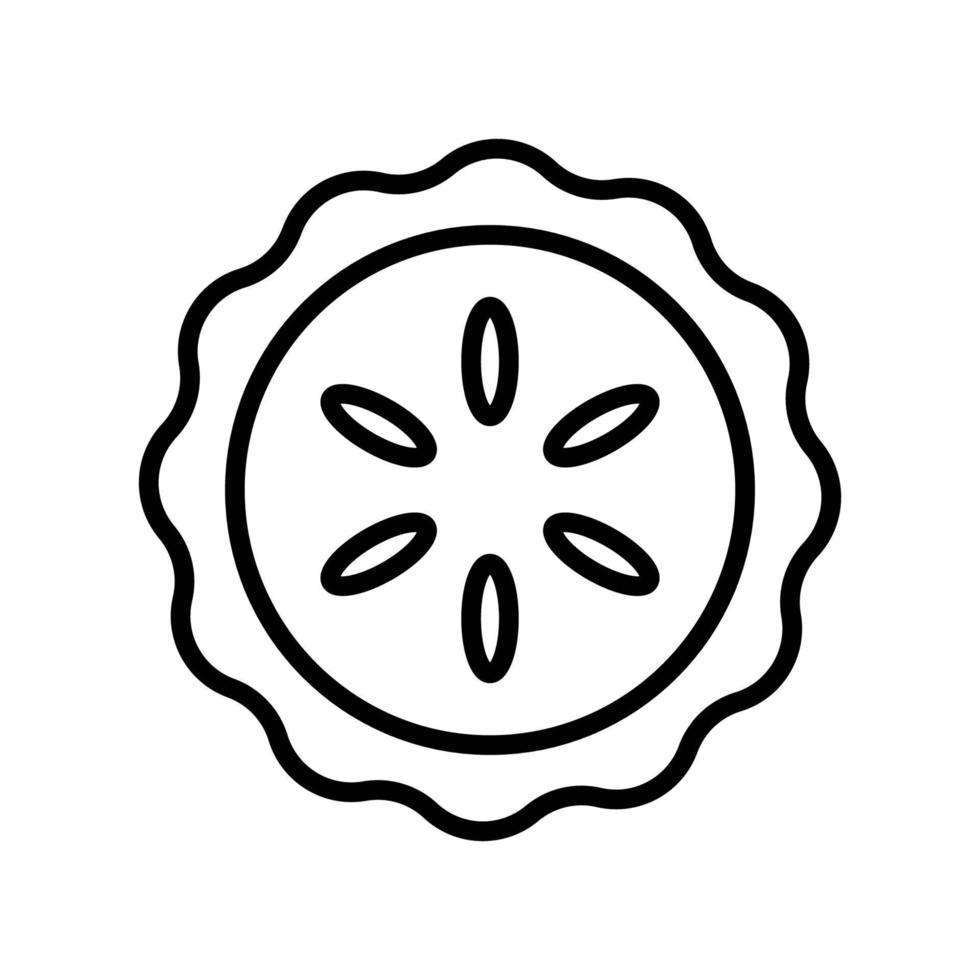 pie icon vector design template