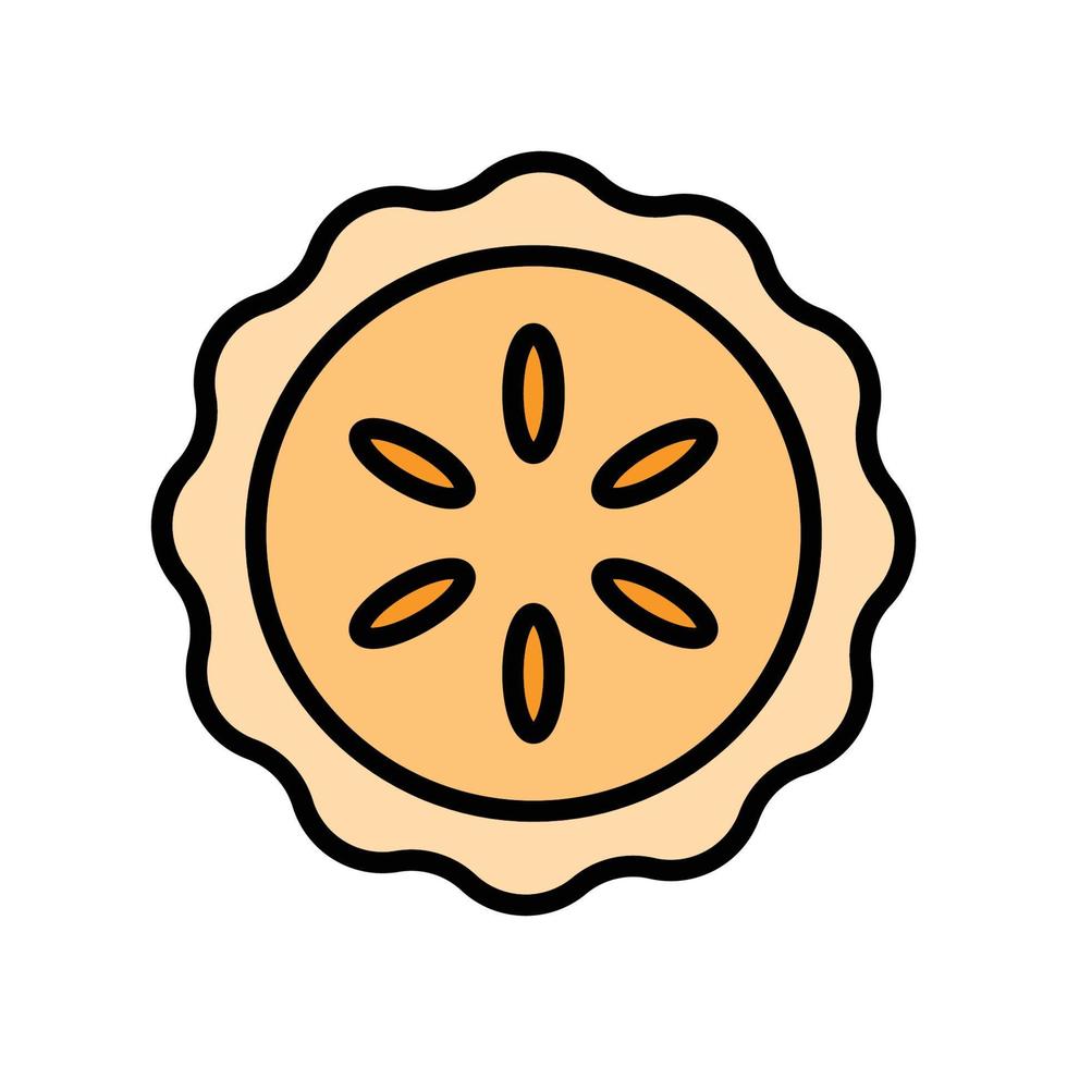 pie icon vector design template