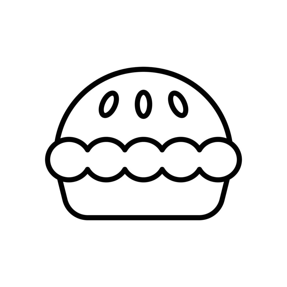 pie icon vector design template