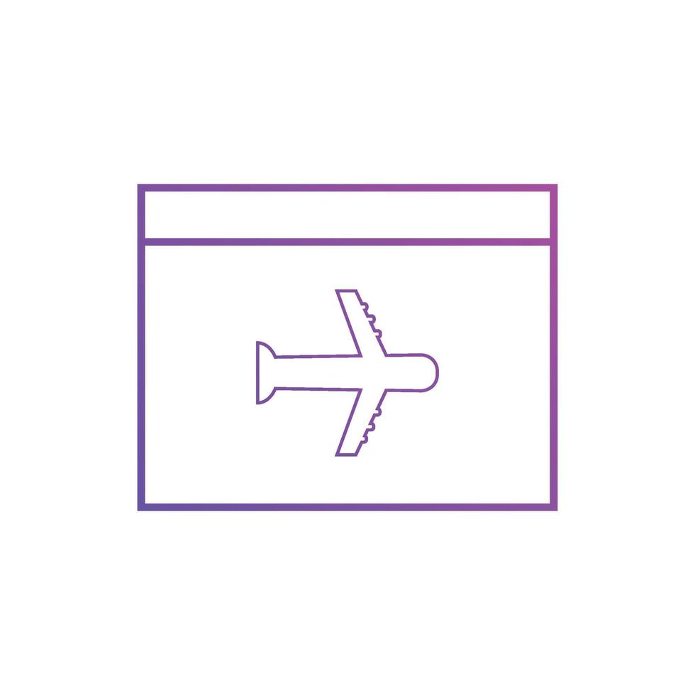 landing page icons. Used for SEO or websites vector