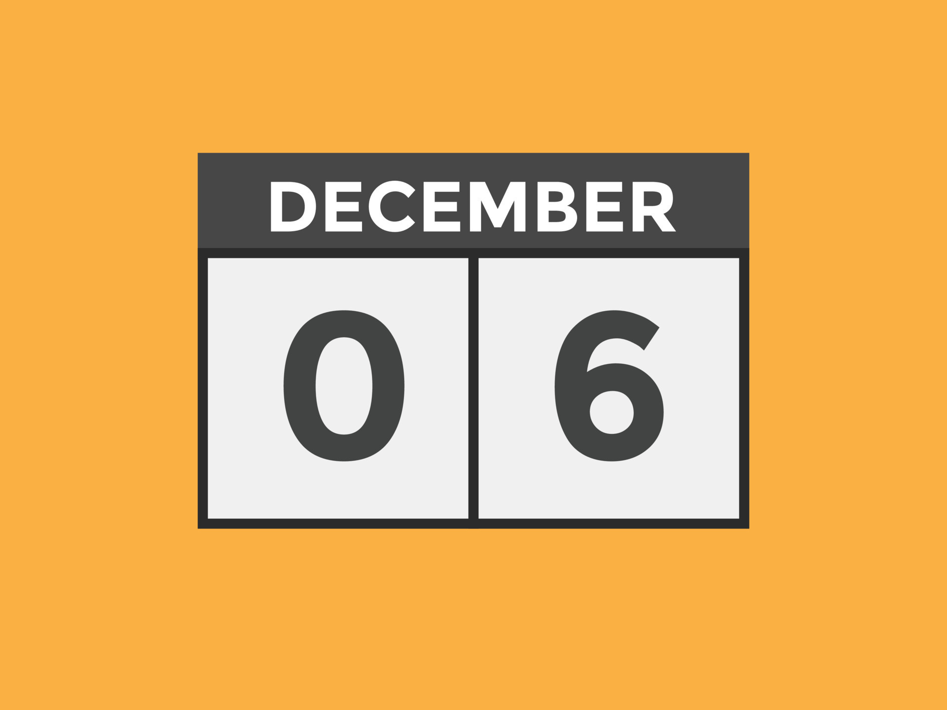 december 6 calendar reminder 6th december daily calendar icon template december 6 calendar reminder 6th december daily calendar icon template