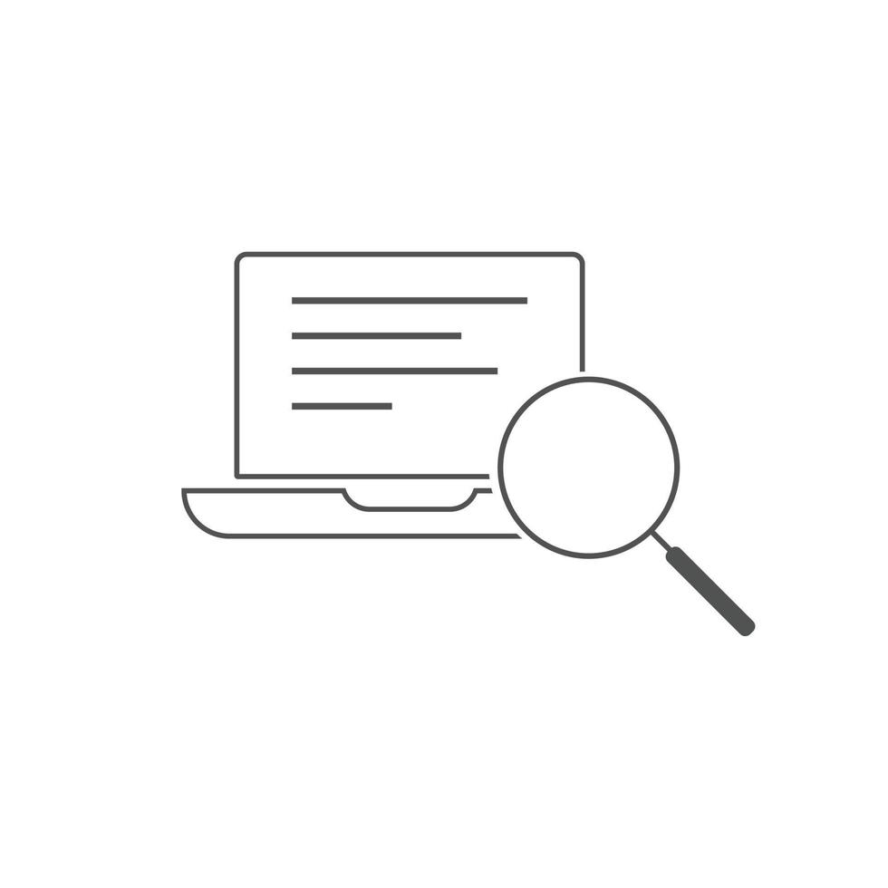 search result icons Vector illustration.search result icon symbol for SEO, Website and mobile apps