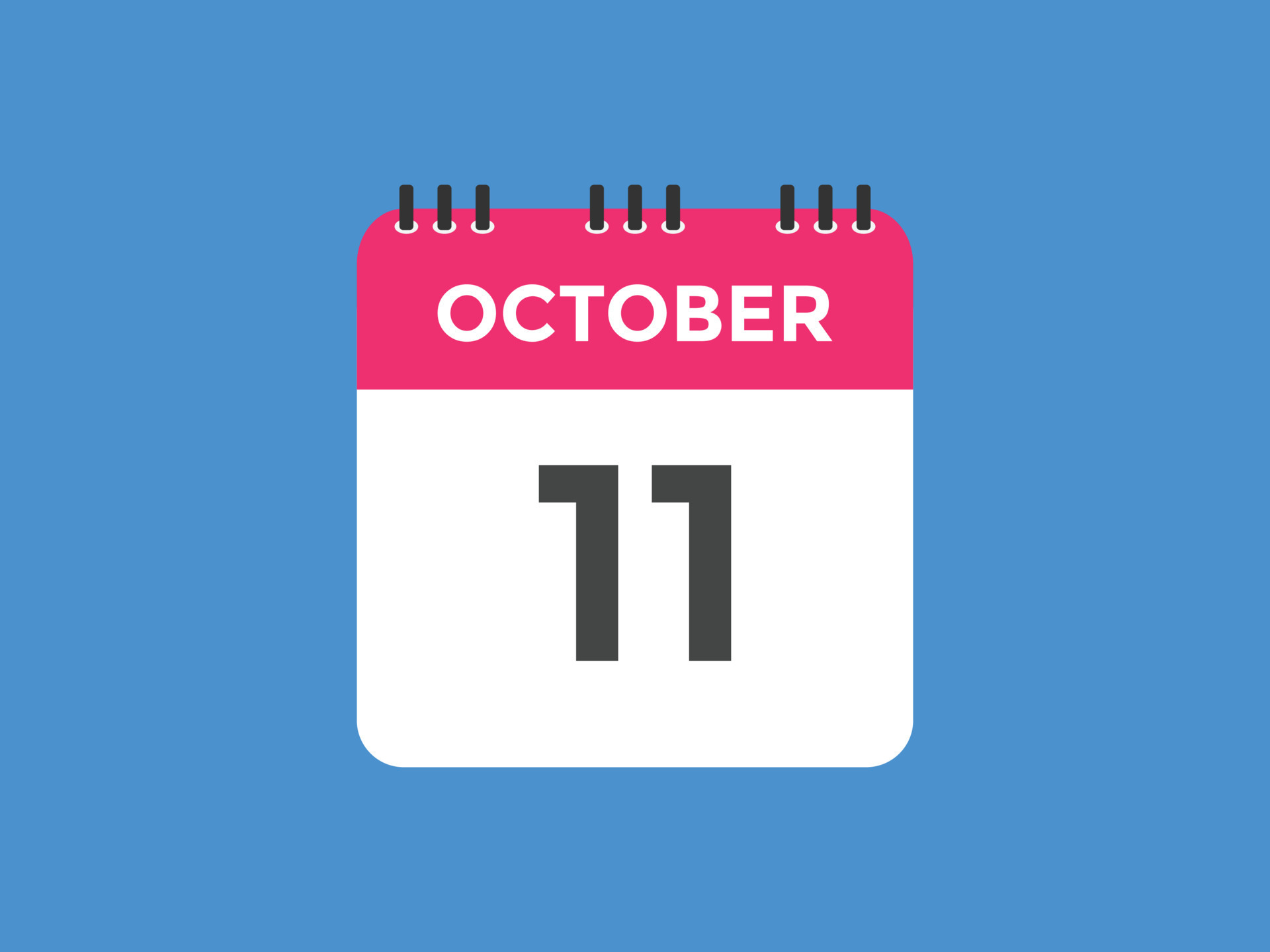 october 11 calendar reminder 11th october daily calendar icon template october 11 calendar reminder 11th october daily calendar icon template