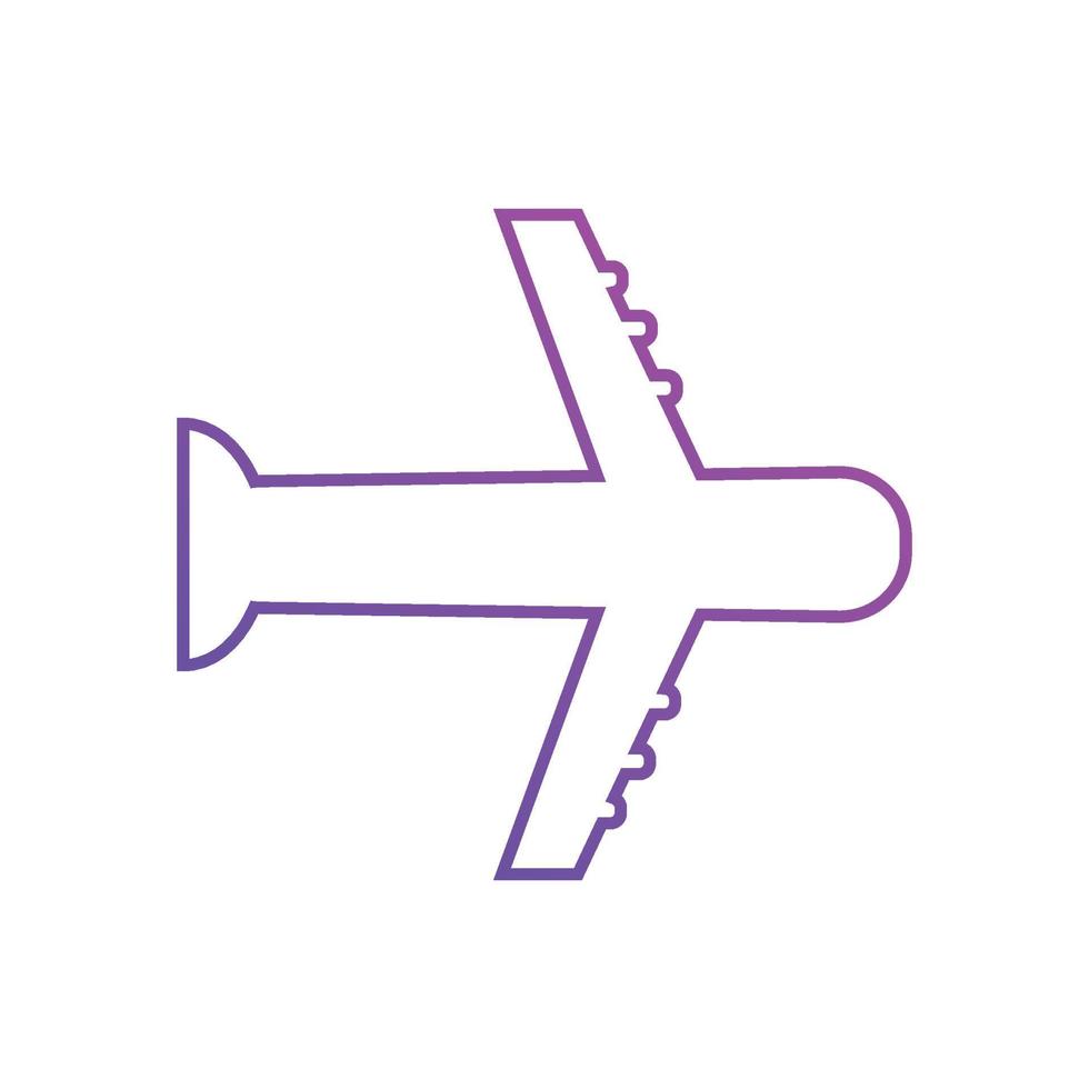 airplane icons Vector illustration