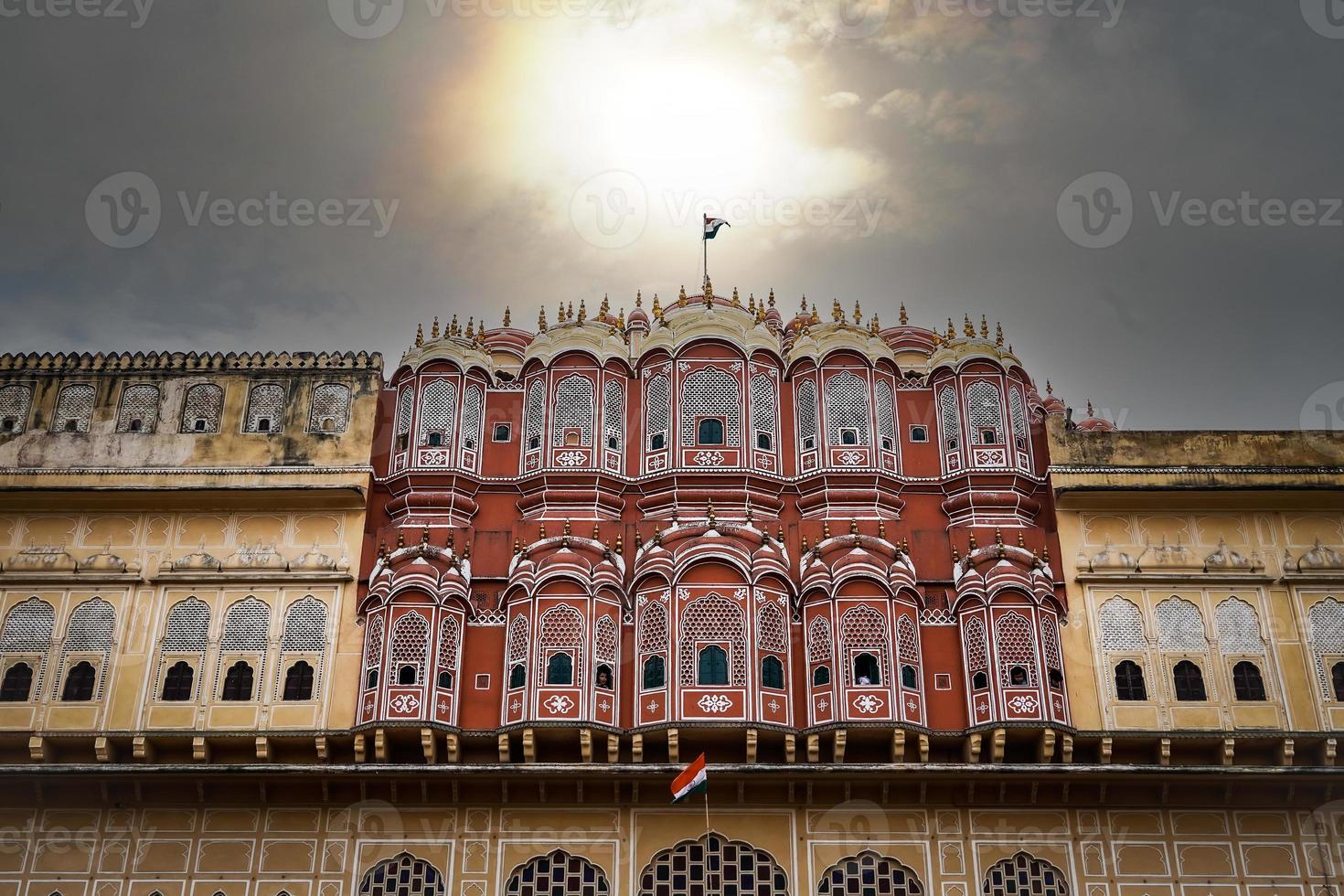 A very unique picture of Hawa Mahal photo