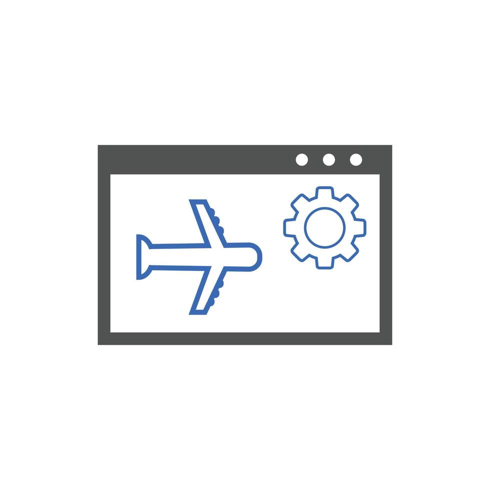 landing page optimization icons. Used for SEO or websites. vector