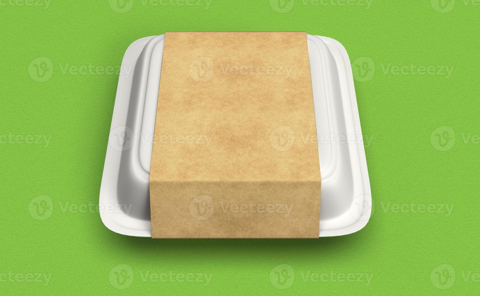 Food Box Mockup Design photo