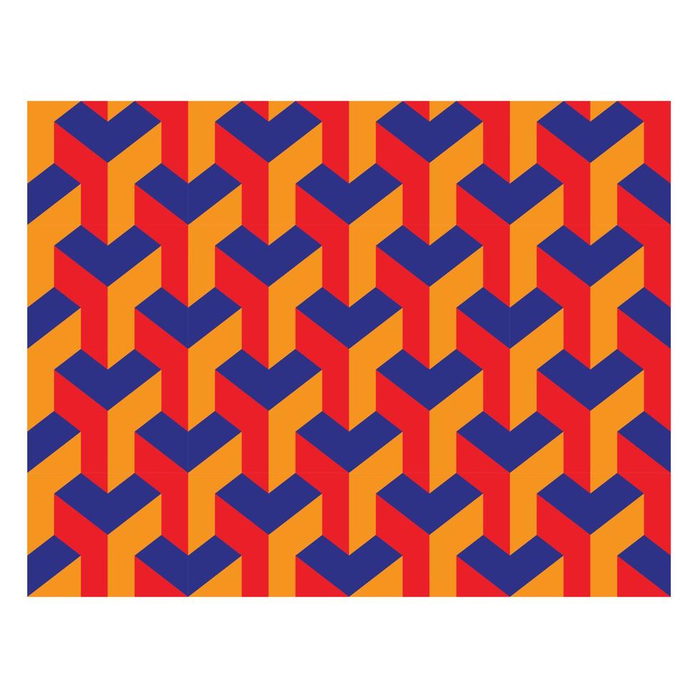 Creative Geometric Background Pattern design. vector
