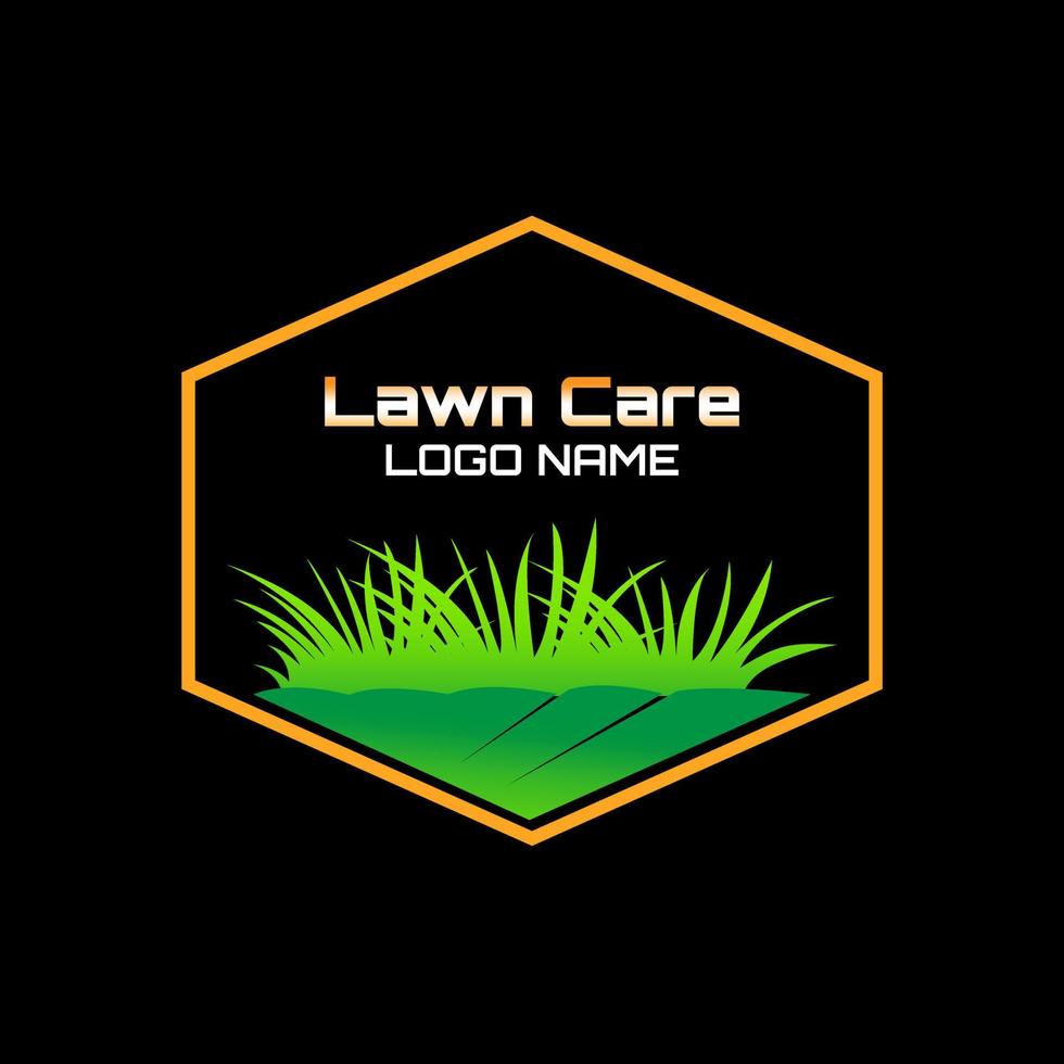 Lawn care logo design pro vector 11086705 Vector Art at Vecteezy