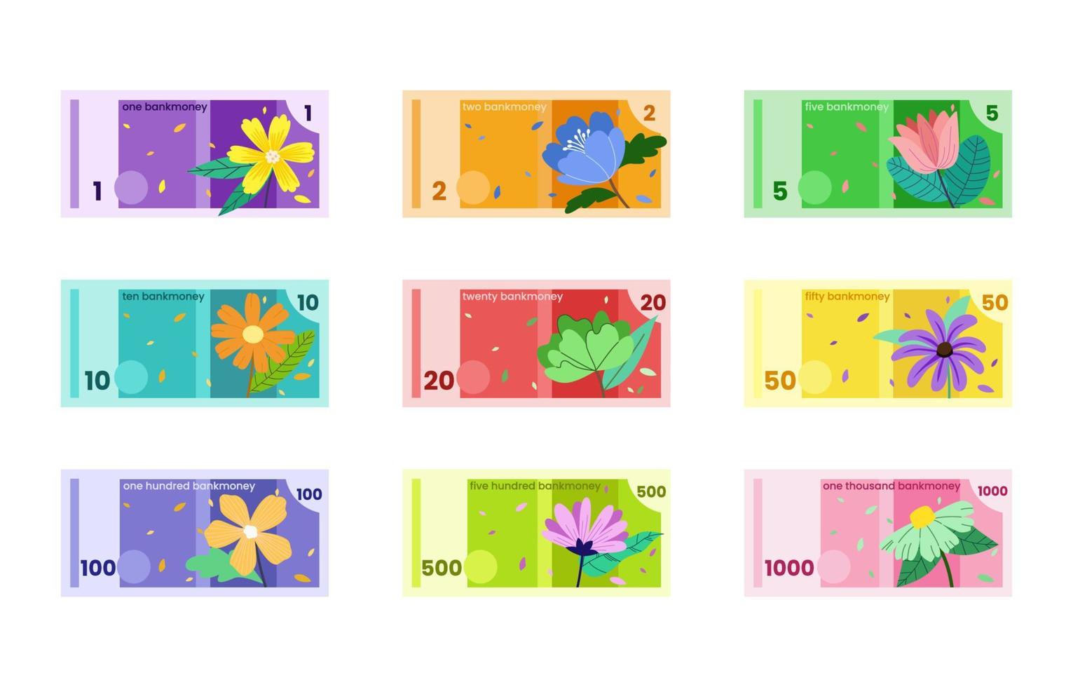 Toy Paper Money vector