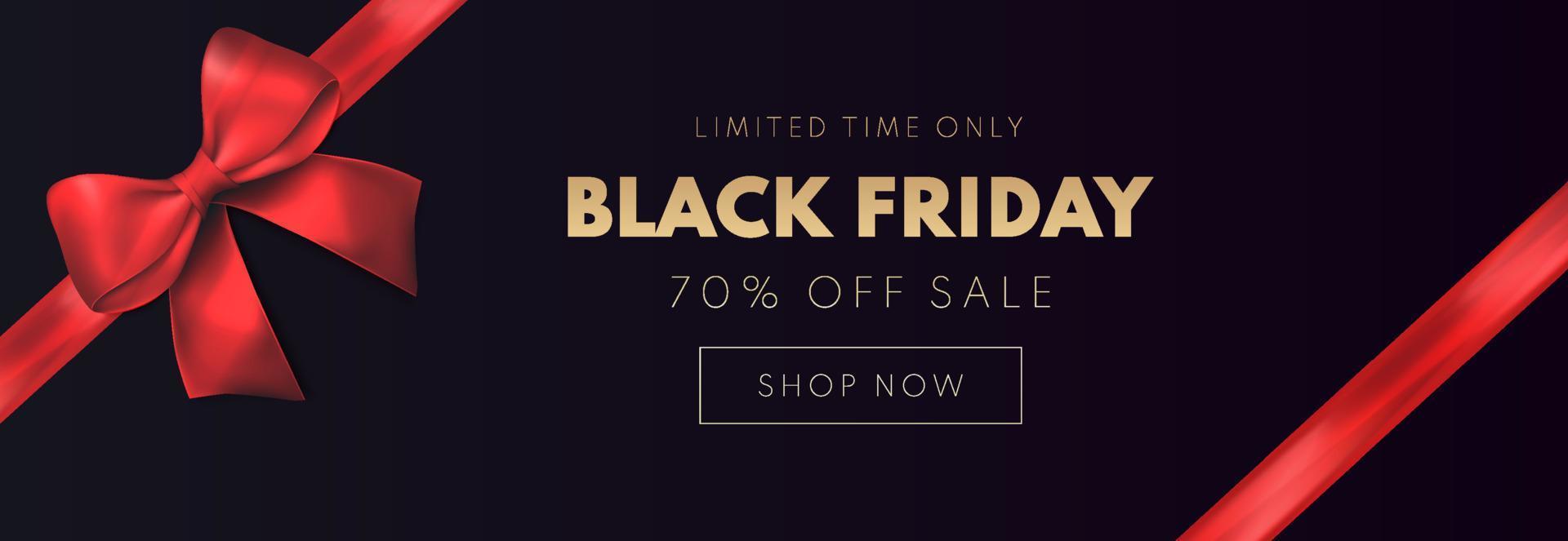 Black Friday Sale Banner. Sale background. vector