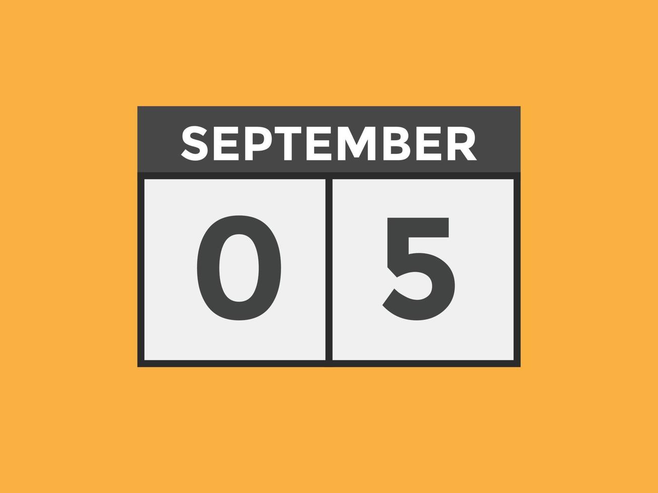 september 5 calendar reminder 5th september daily calendar icon september 5 calendar reminder 5th september daily calendar icon