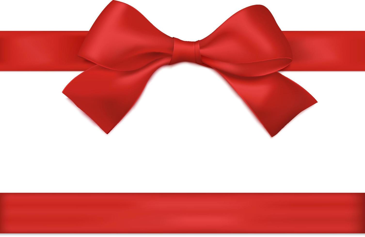 Gift ribbon and bow SVG. Gift ribbon and bow png. Vector.