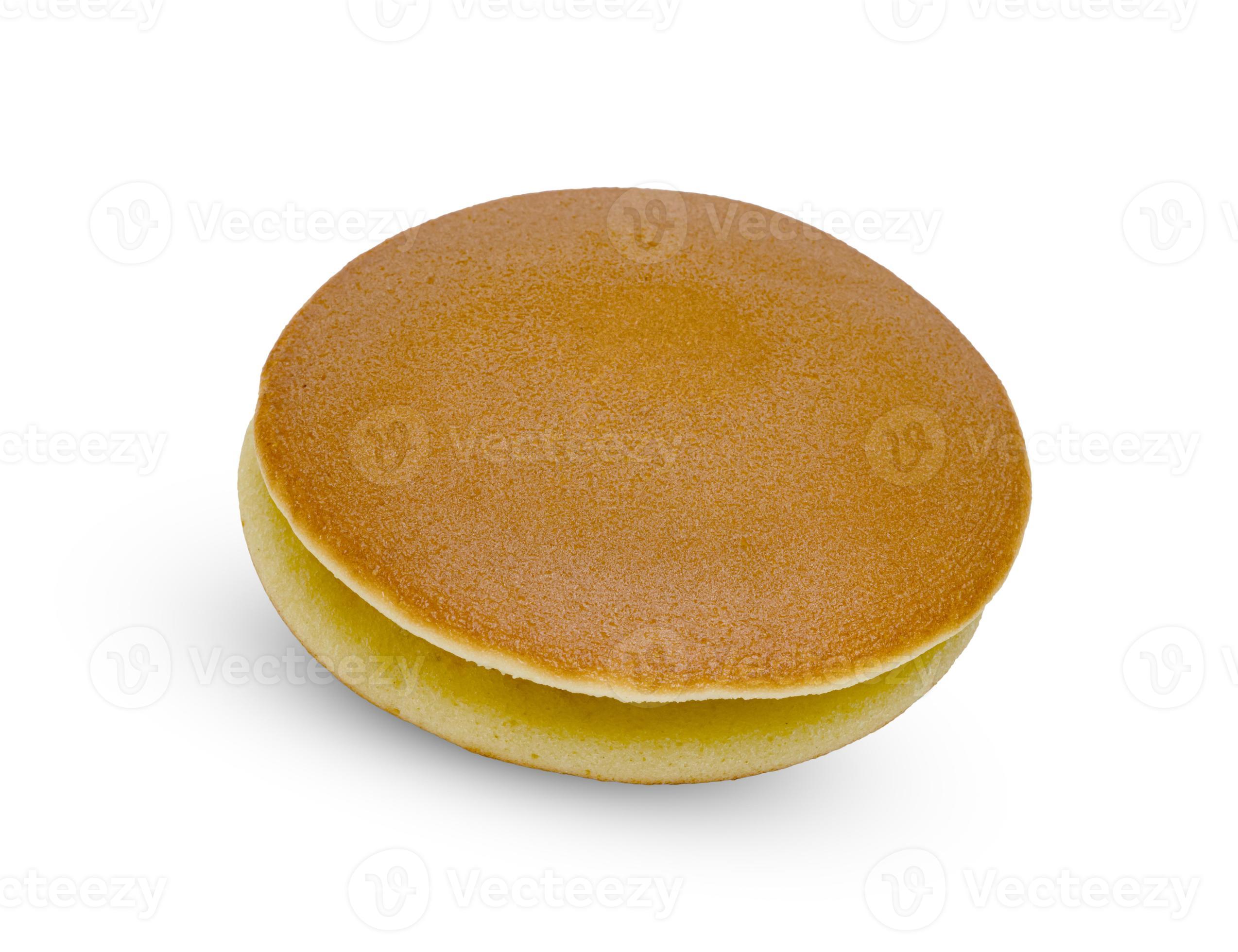 Dorayaki or japanese pancakes isolated on white background 11088151 Stock Photo at Vecteezy