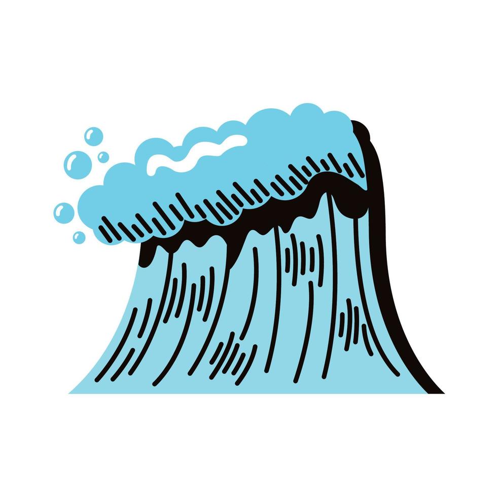 sea wave water vector