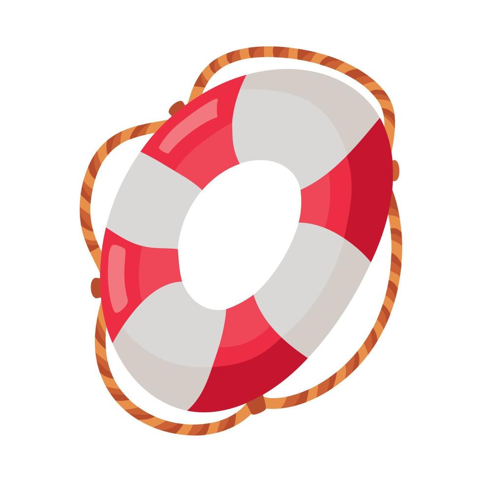 summer lifeguard float vector