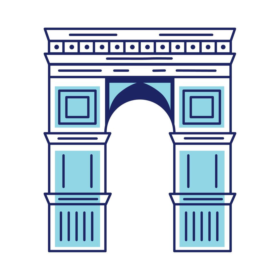 Arch of Triumph vector