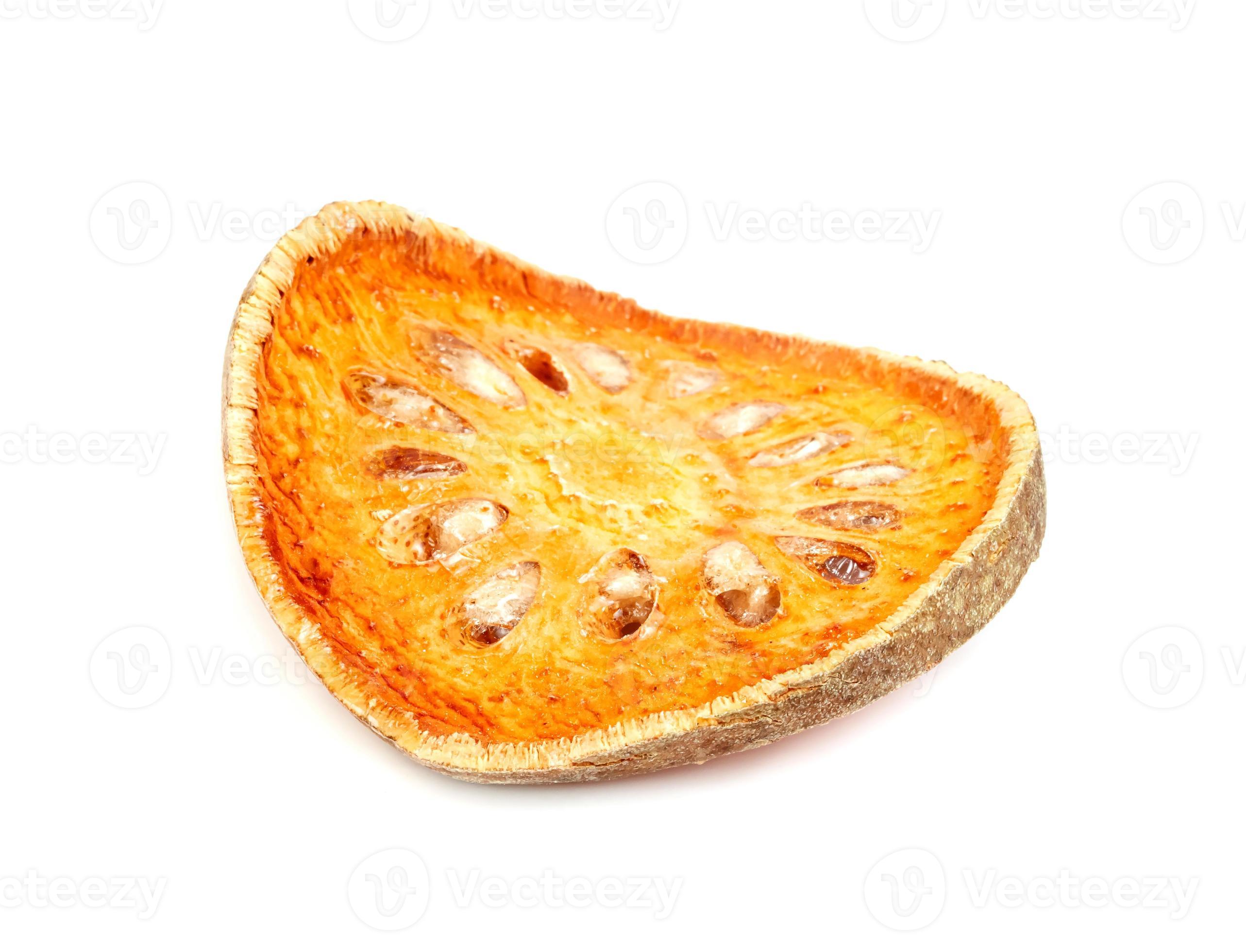 Dry bael fruit or Aegle marmelos isolated on white background 11088628