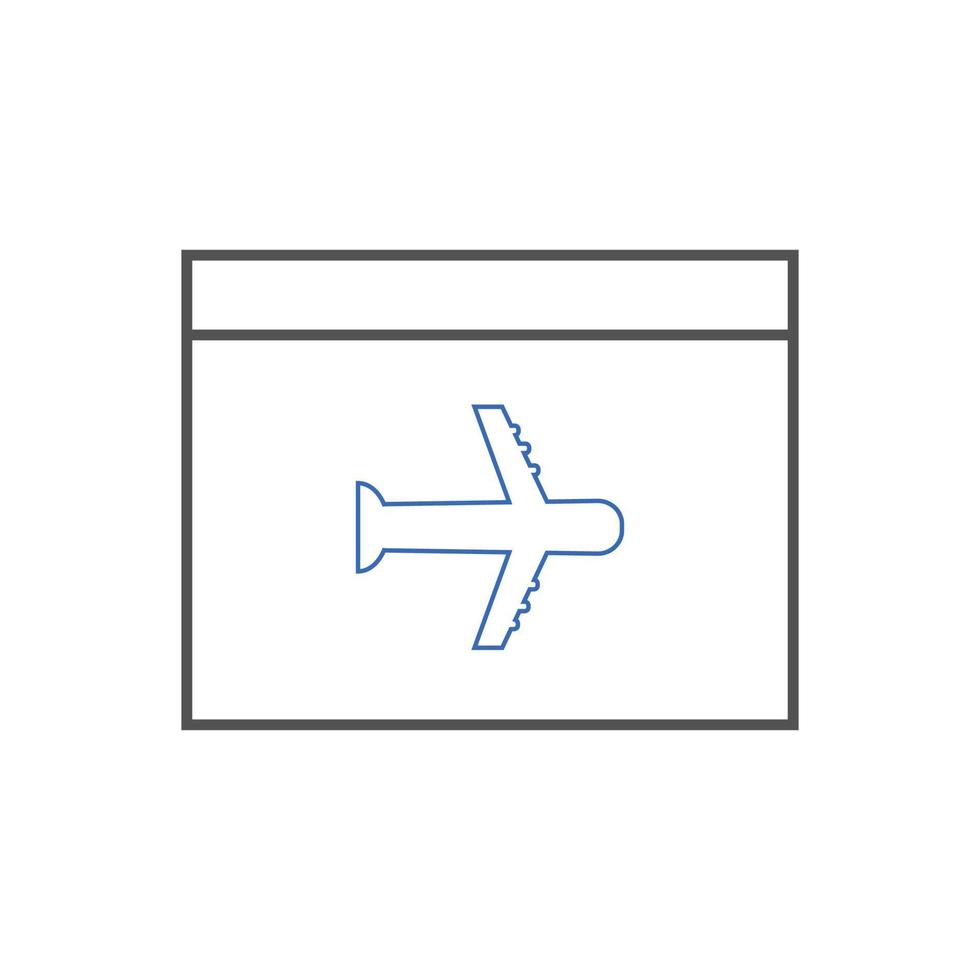 landing page icons. Used for SEO or websites vector