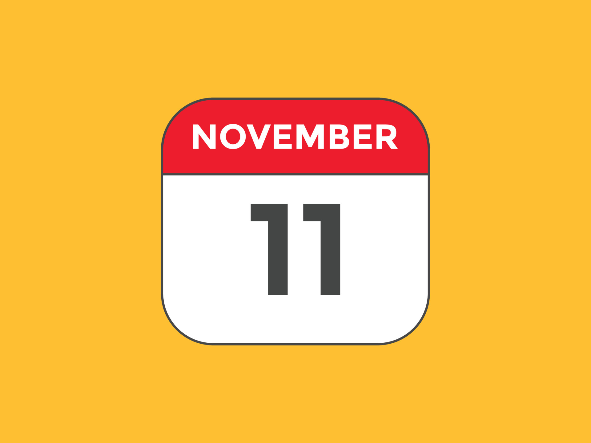 november 11 calendar reminder 11th november daily calendar icon
