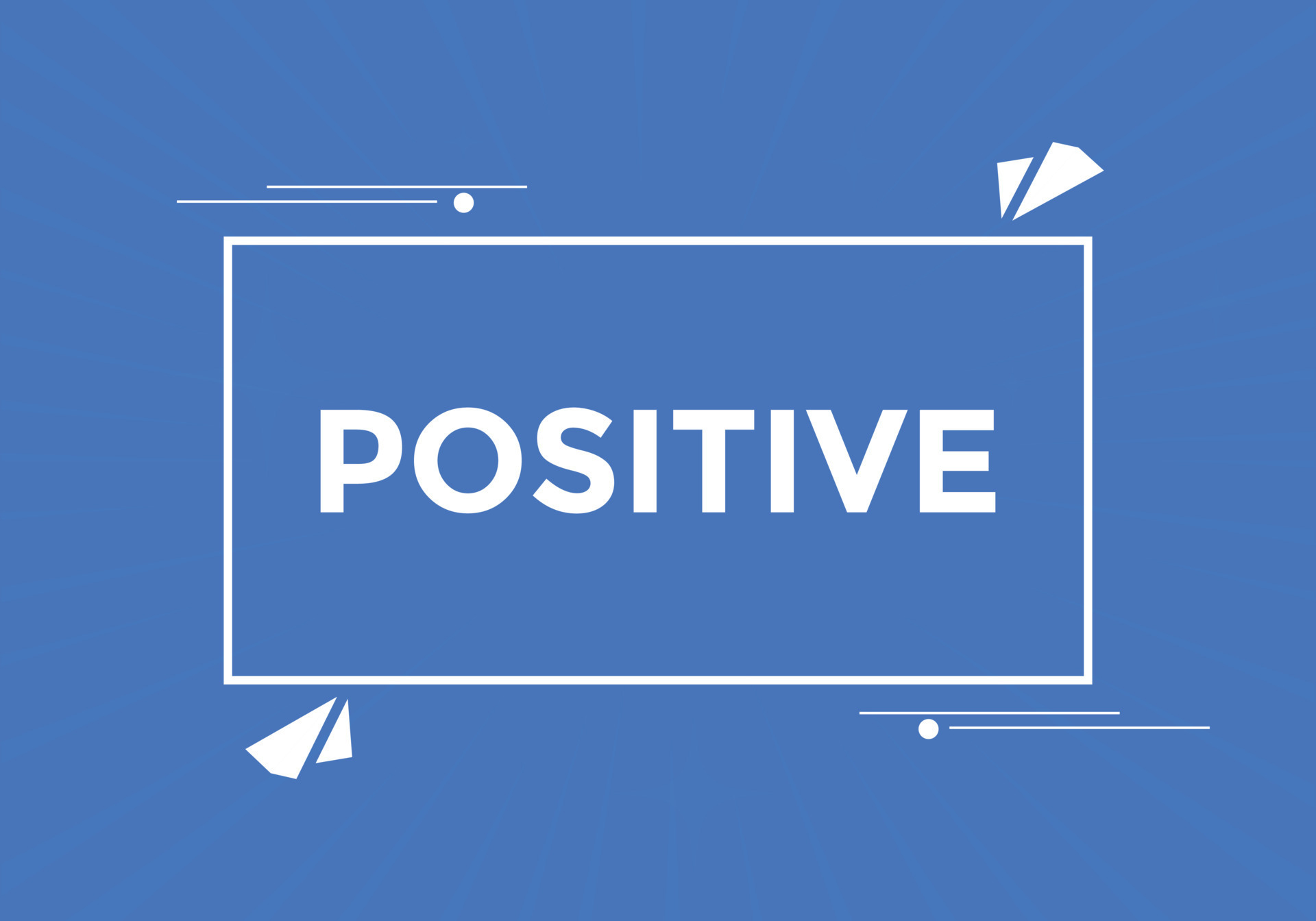 positive button. speech bubble. positive Colorful web banner. vector