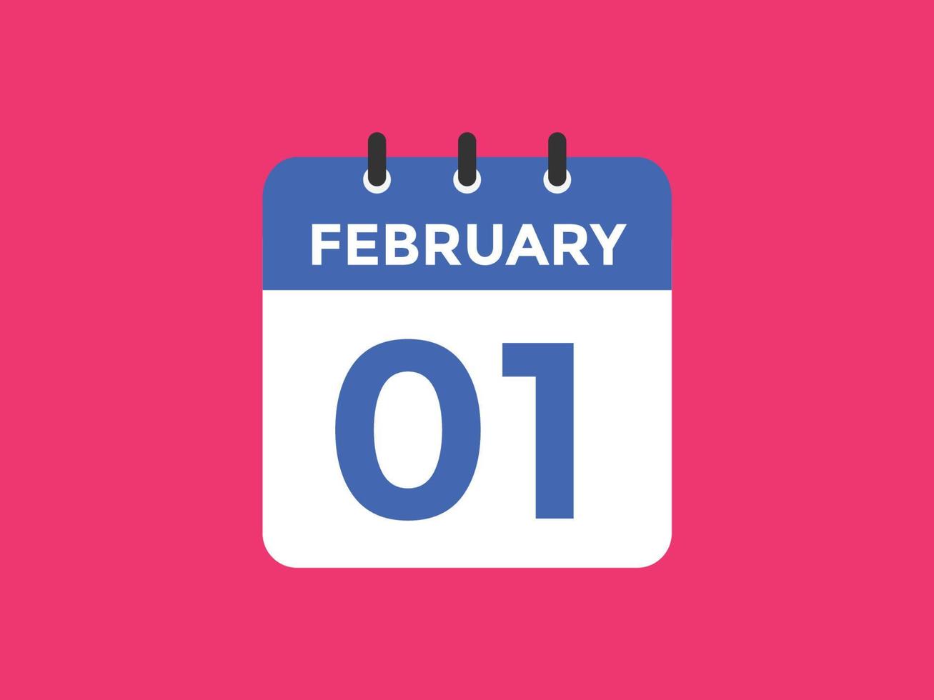 february 1 calendar reminder 1st february daily calendar icon template february 1 calendar reminder 1st february daily calendar icon template
