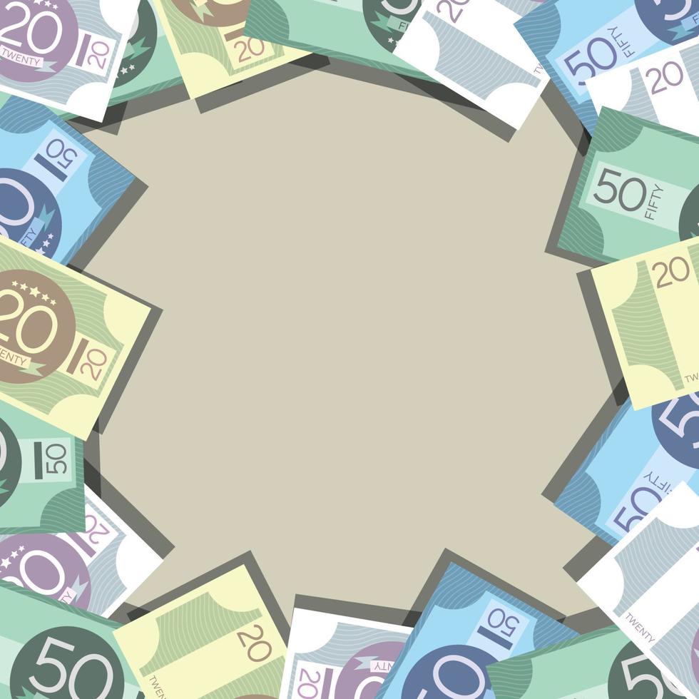 Paper Money Fake Background vector