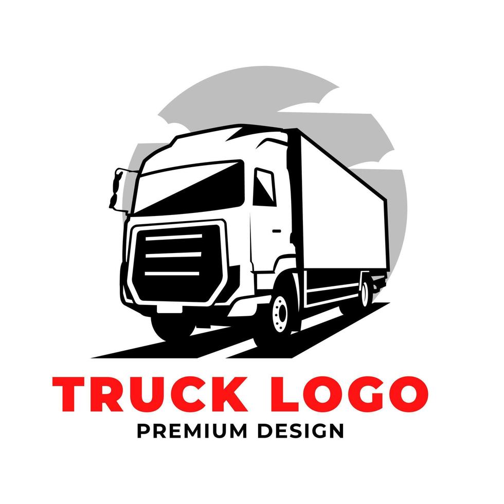 Truck Awesome Logo Templates vector