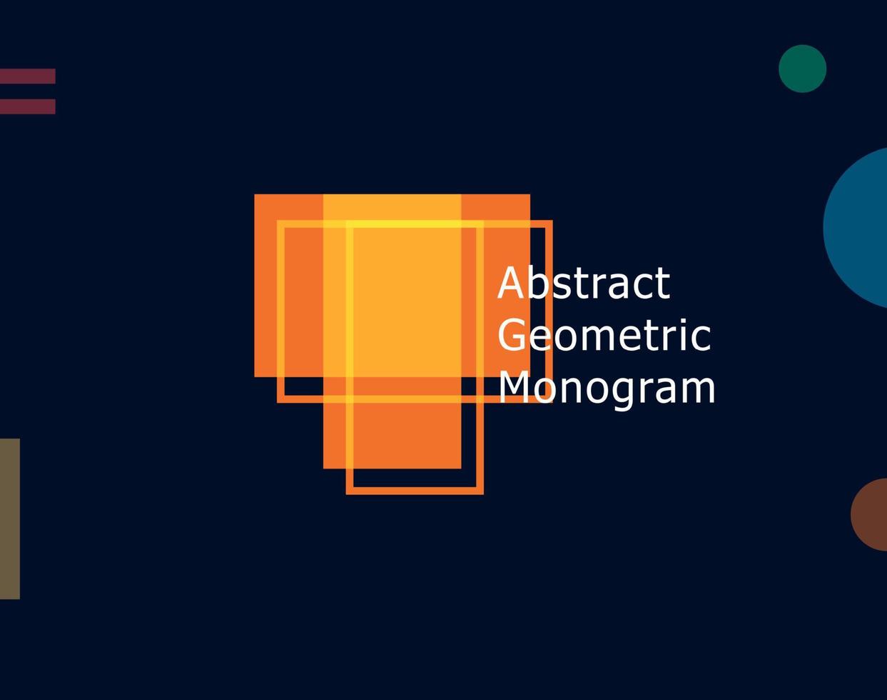 letra geométrica abstracta t concepto gráfico. color forma inusual para la plantilla de diseño de logotipo y monograma. símbolo geométrico de estilo bauhaus o memphis. ilustración vectorial vector