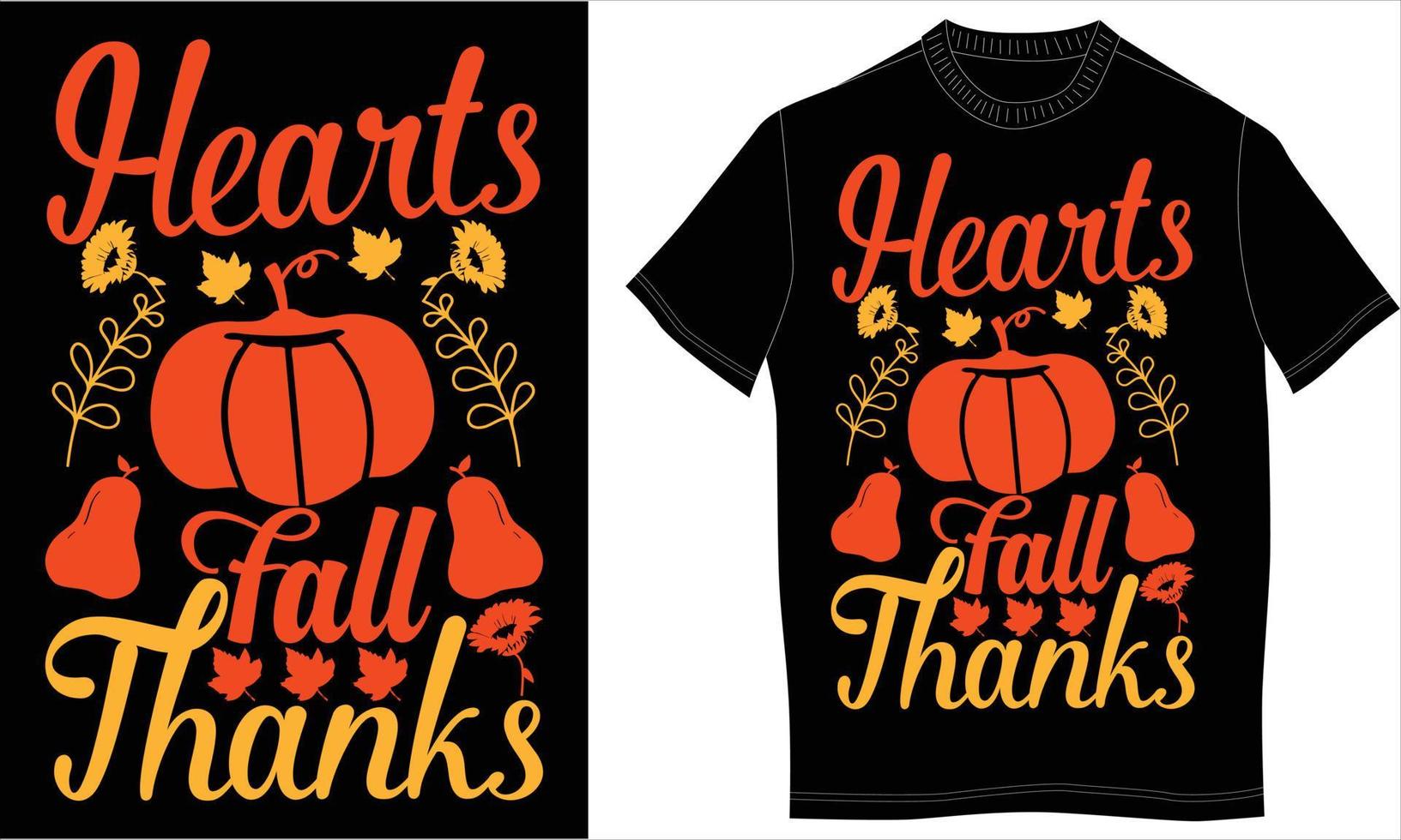 Autumn tshirt design vector