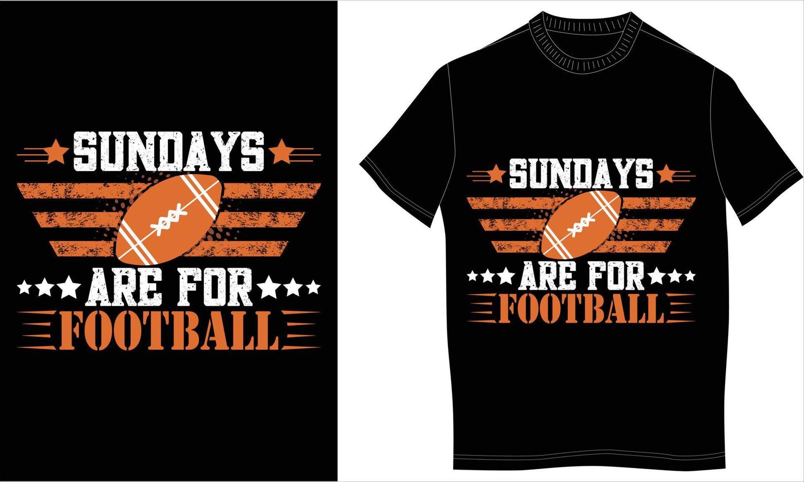 Football tshirt design vector