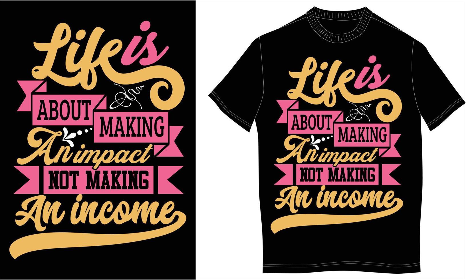 Motivation tshirt design vector