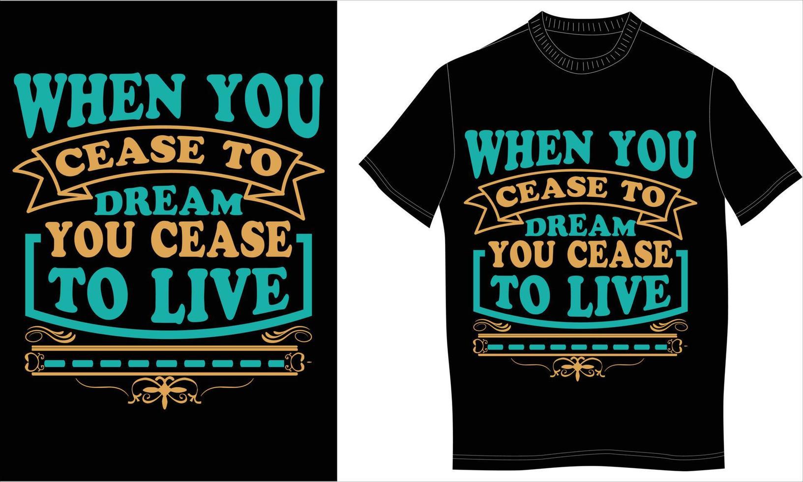 Motivation tshirt design vector