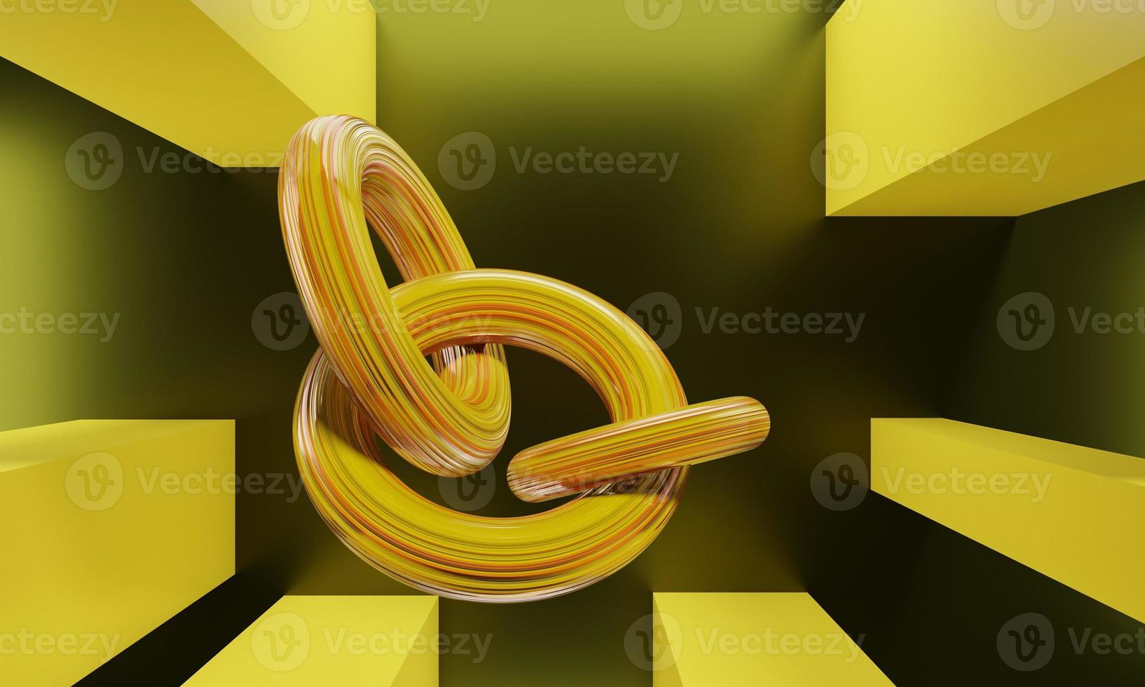 3D abstract illustration  background photo