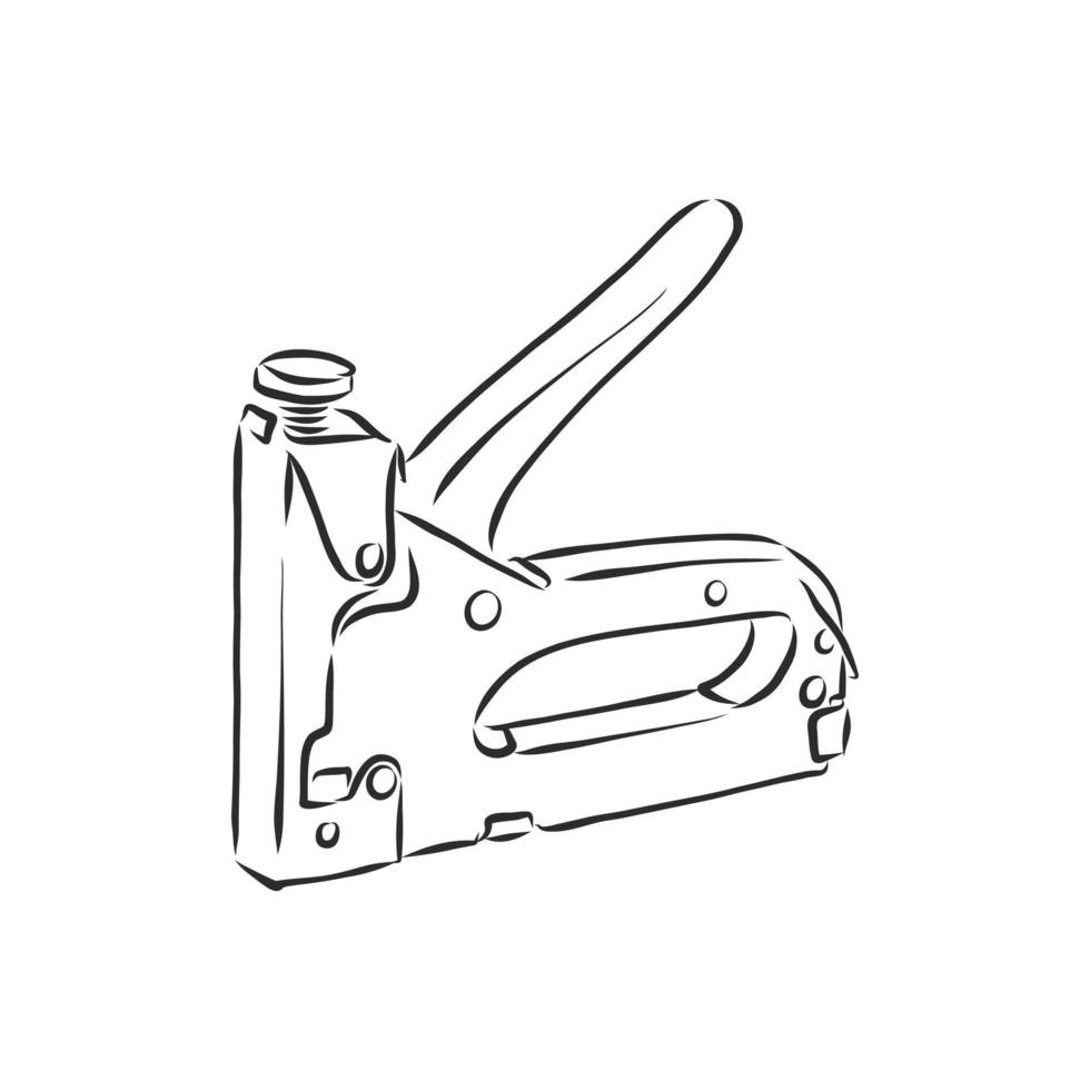 stapler vector sketch