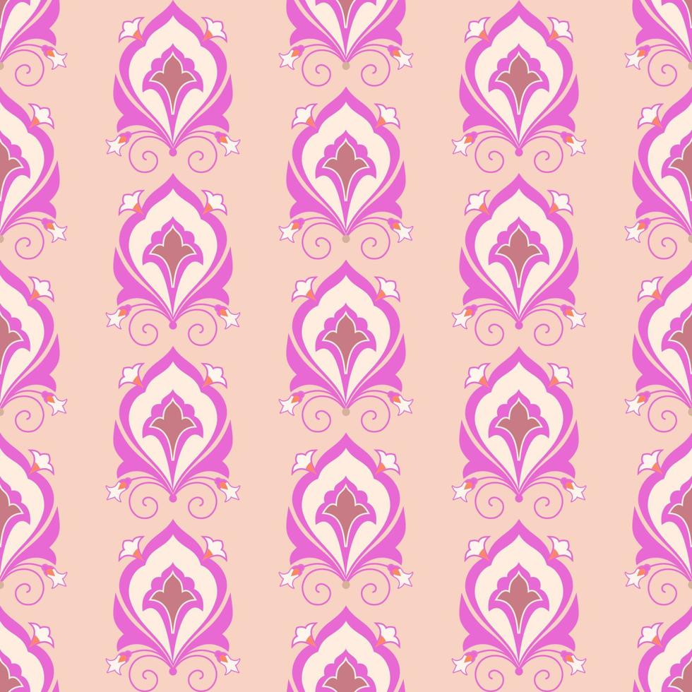 papel pintado floral abstracto vector