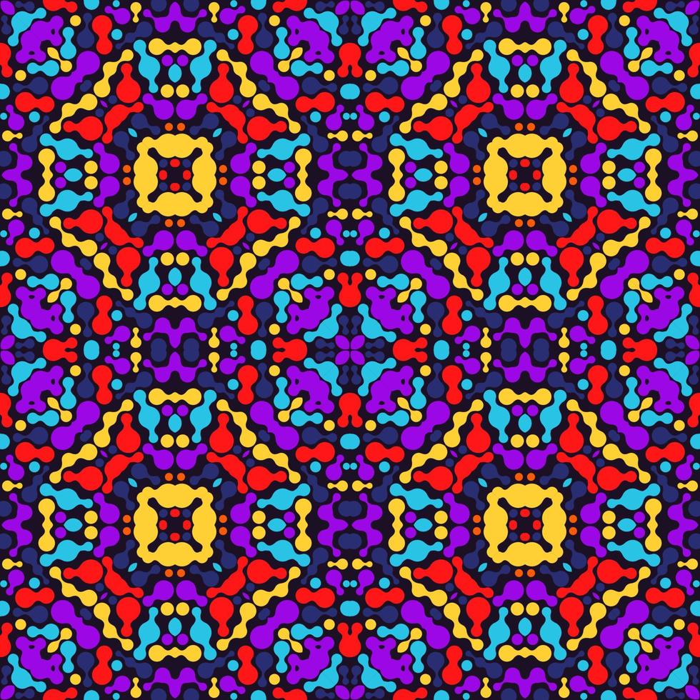 Abstract kaleidoscopic background vector