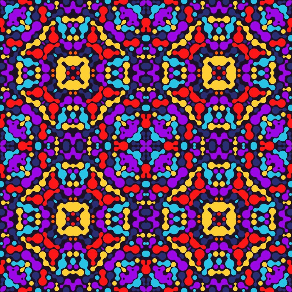 Abstract kaleidoscopic background vector