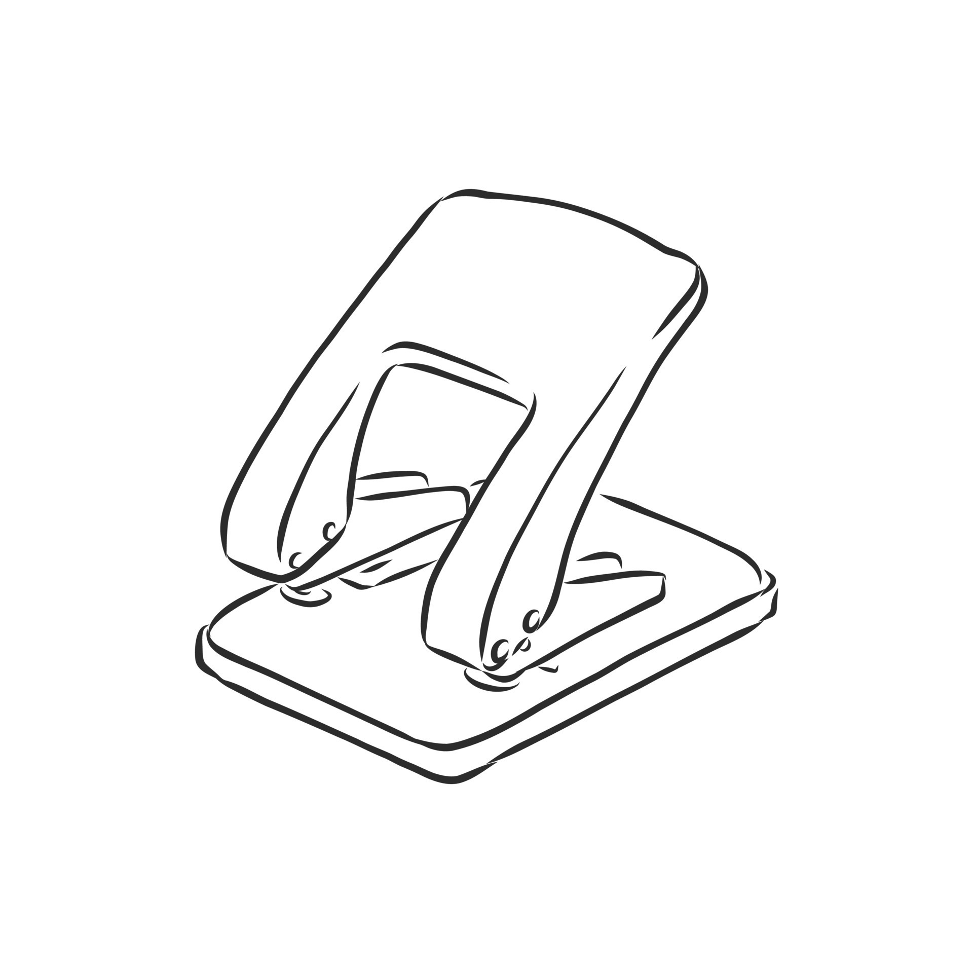 hole punch vector sketch 11092105 Vector Art at Vecteezy