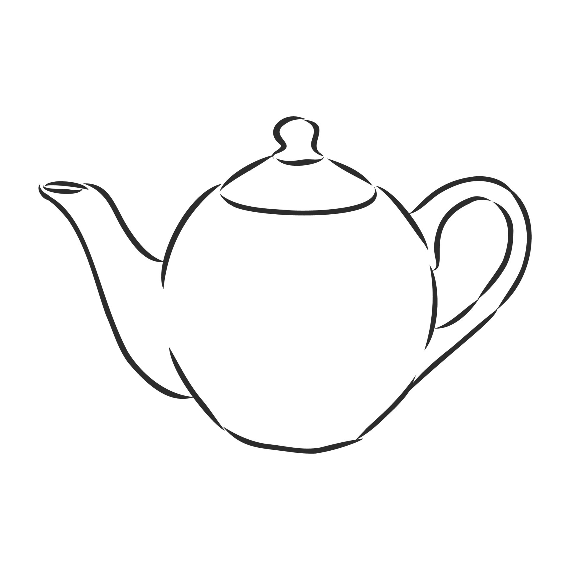 teapot vector sketch 11092121 Vector Art at Vecteezy