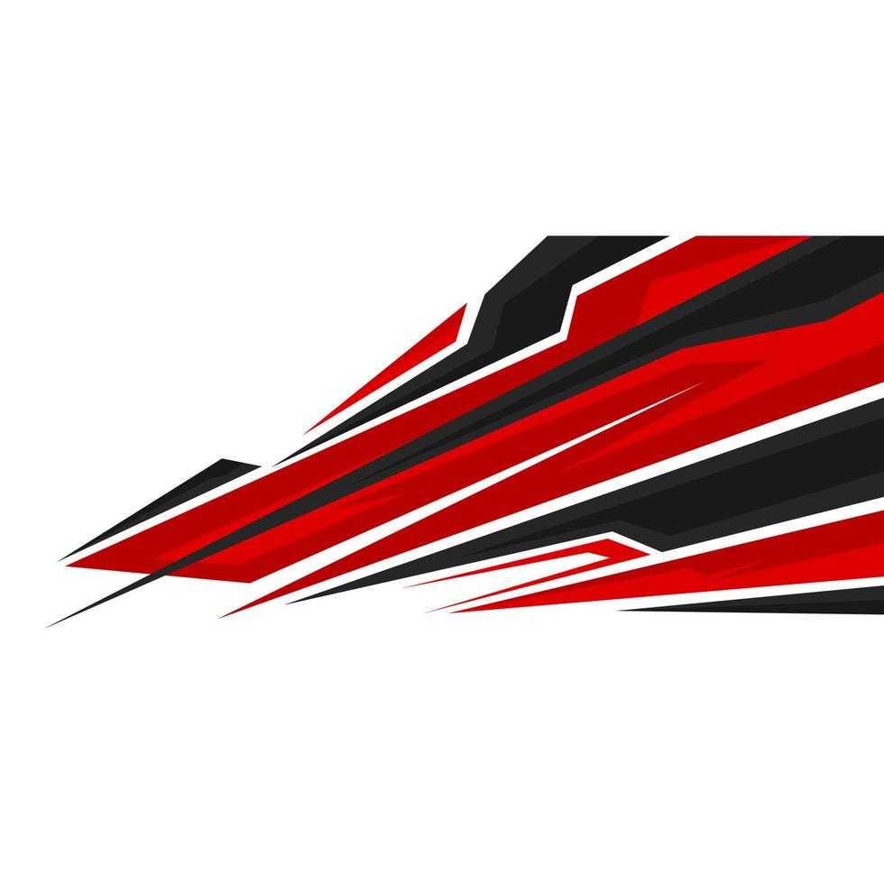 car body wrapping template sticker design vector