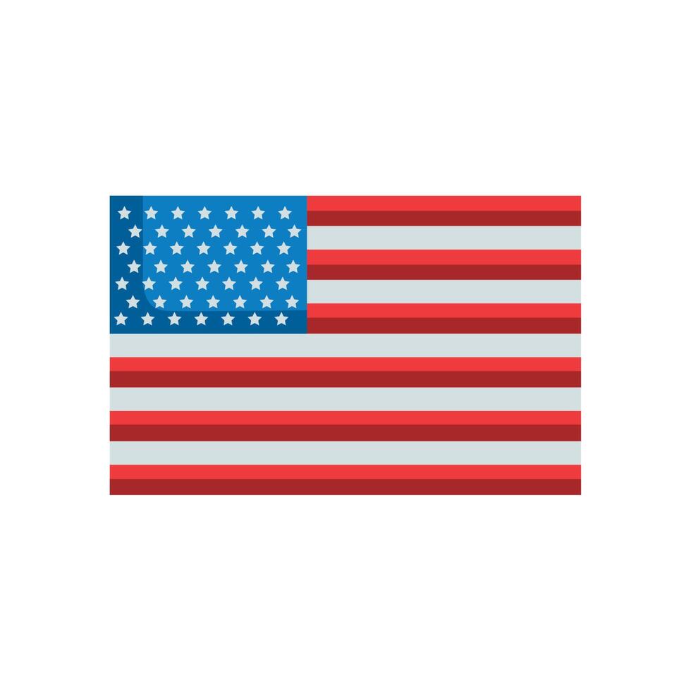 united states of america flag vector