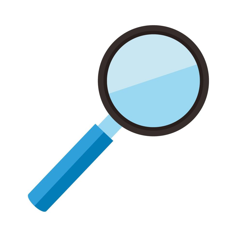 magnifying glass tool vector